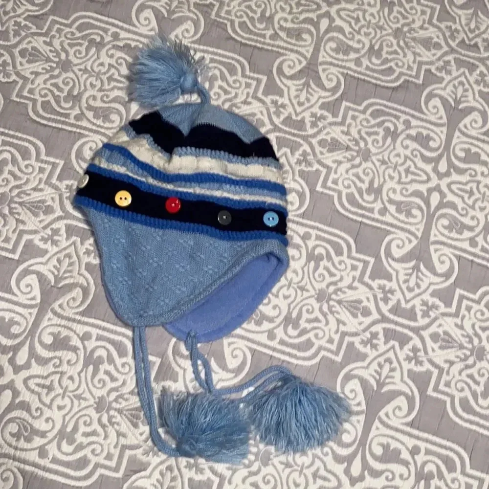 Knit baby/toddler hat